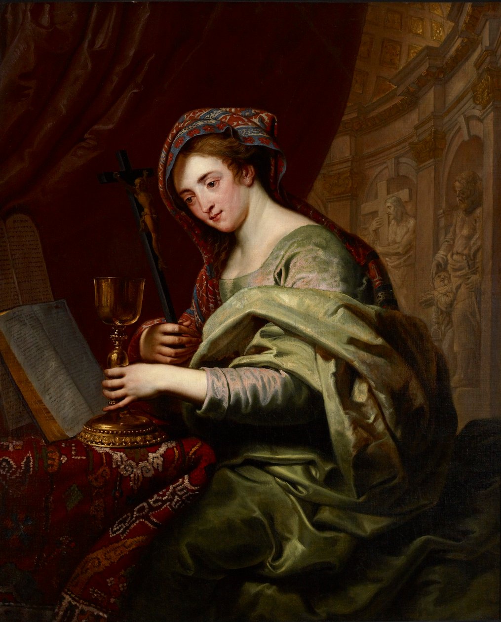 Tro, c. 1675-1700. Artister: Ukjent, Anon. av Unbekannt