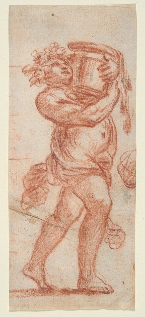 En ungdommelig ledsager av Bacchus av Unknown
