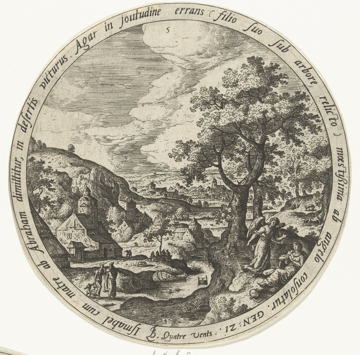 Abraham utviser Hagar og Ismael The Life Story of Abraham (serietittel) av Unknown
