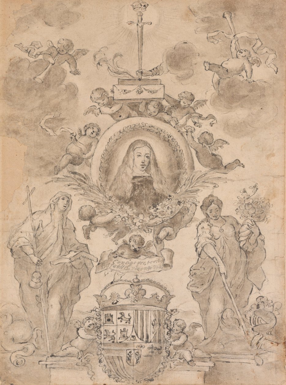 Allegori av Charles II av Spania av Unknown