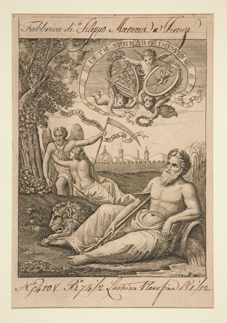 Klassiske figurer i landskapet av Unknown