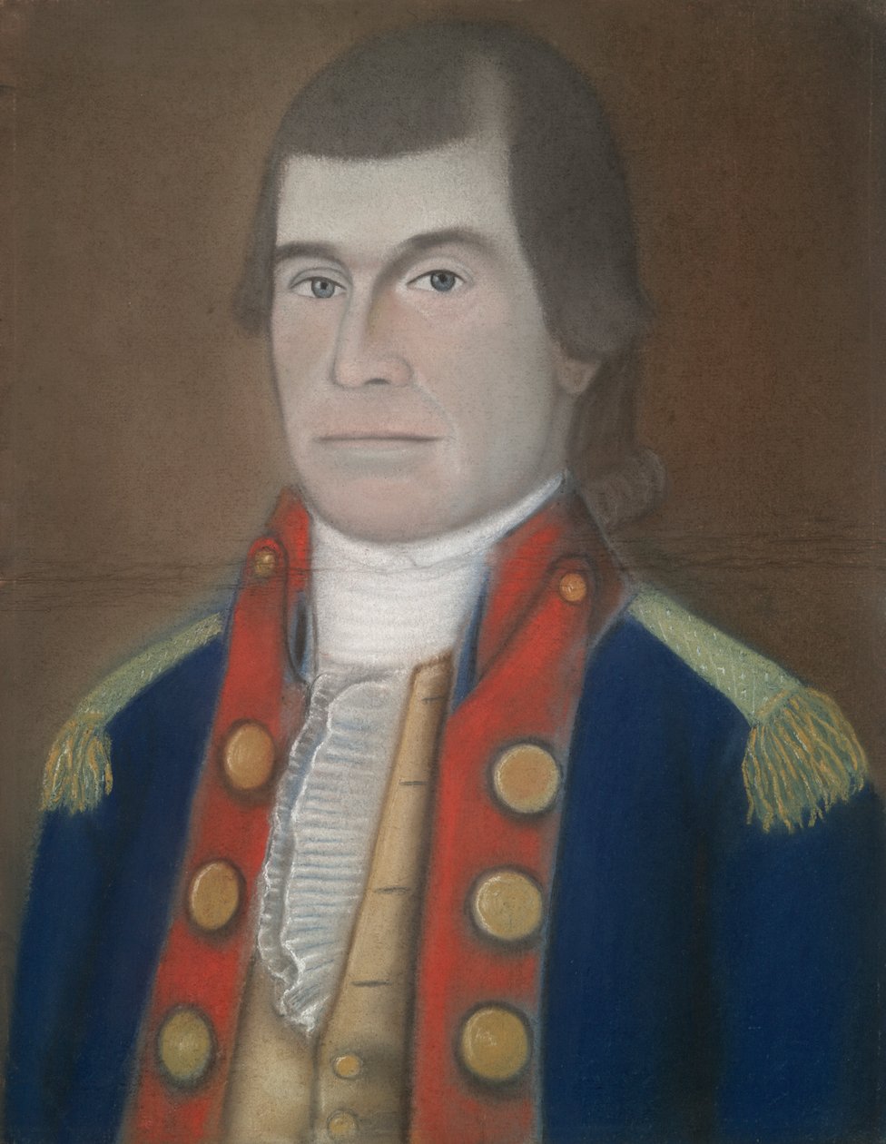 Oberst Obadiah Johnson (1736-1801) av Unknown