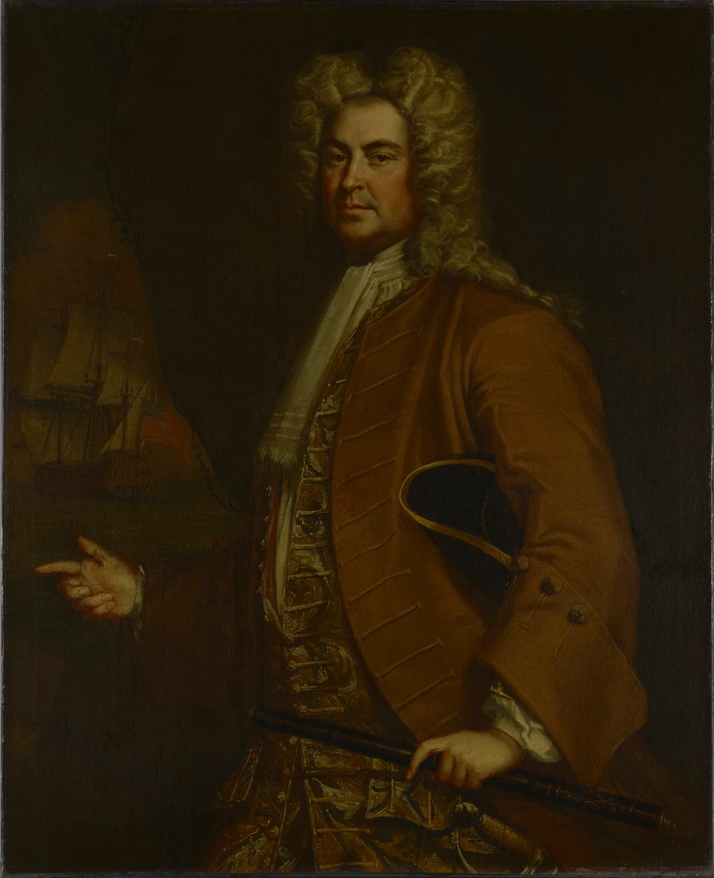 Commodore Edward Tyng (1683-1755) (tidligere tilskrevet John Smibert) av Unknown