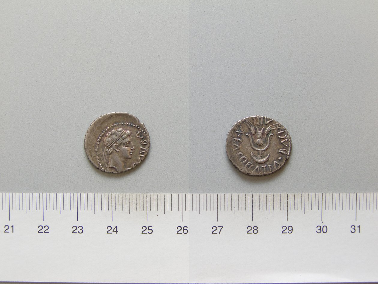Denarius av Juba II fra Mauritania av Unknown