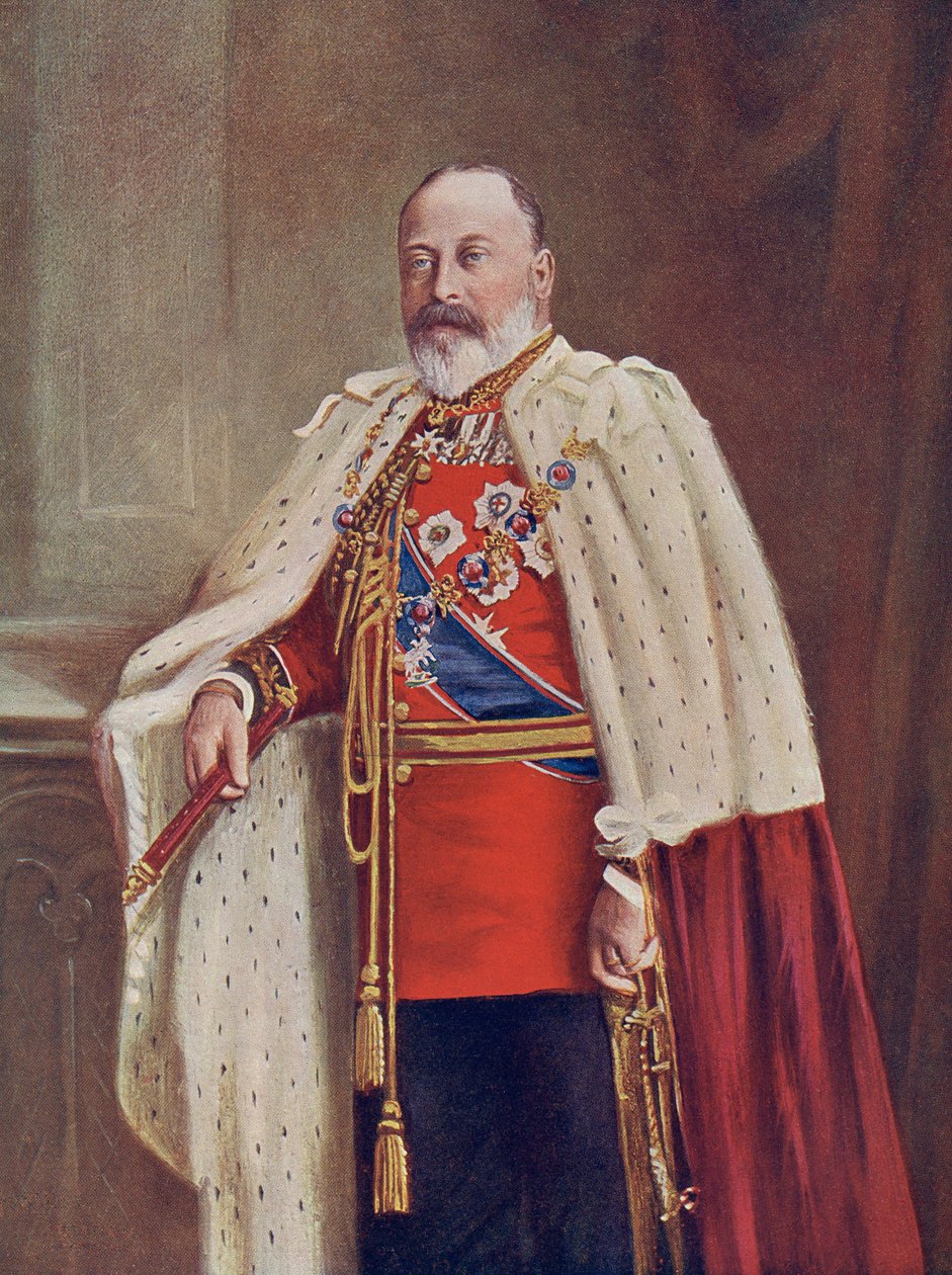 Edvard VII, 1841 ? 1910. av Unknown