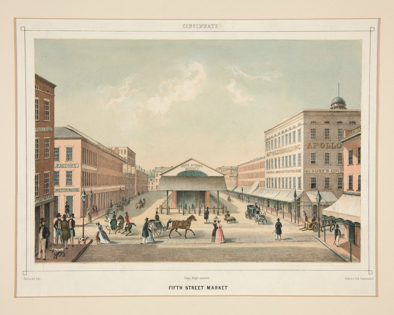 Fifth Street Market, Cincinnati av Unknown