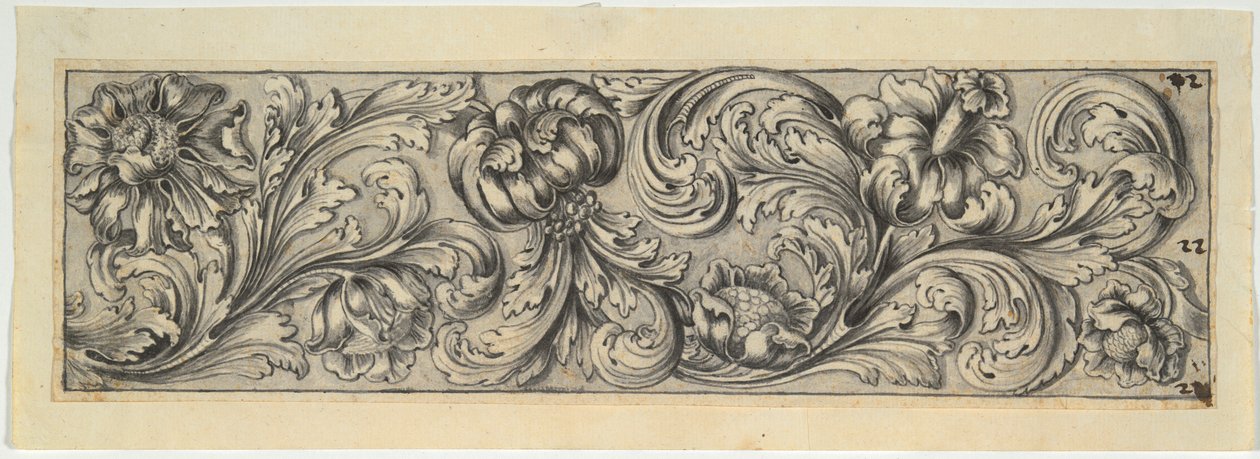 Frise Ornament av Unknown
