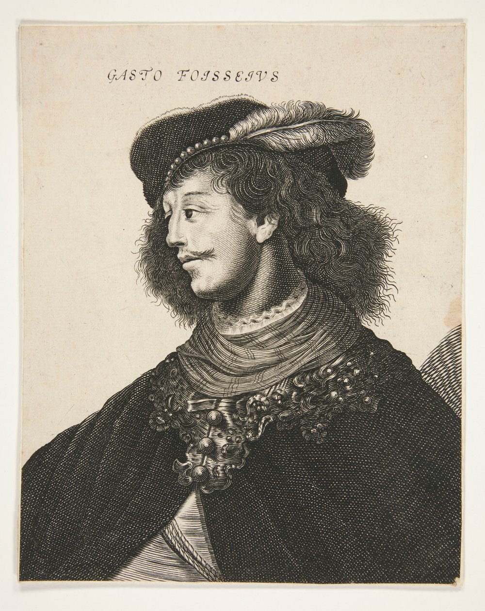 Gasto Foisseius (Gaston de Foix?) av Unknown