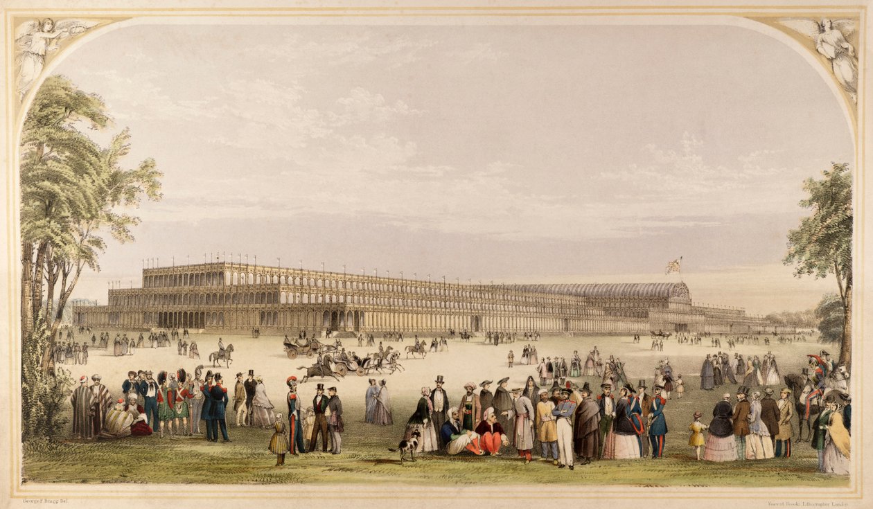 Flott utstilling, Crystal Palace, Hyde Park, London, 1851 av Unknown