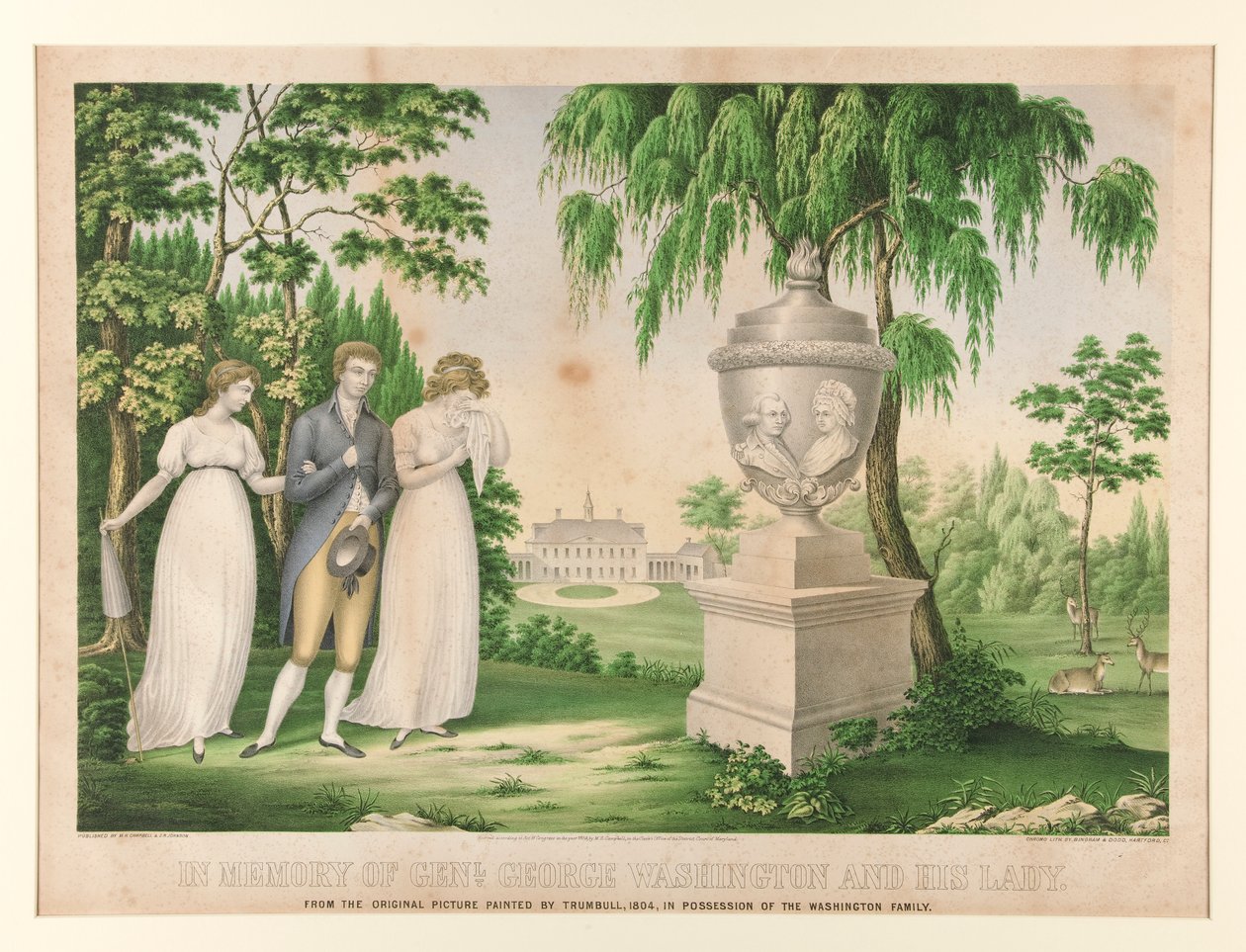 Til minne om genl. George Washington og hans frue av Unknown