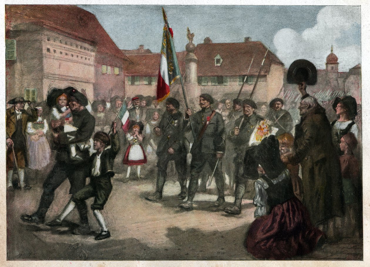 Frigjøring av Alsace Lorraine. Frigjøring av Alsace-Lorraine. av Unknown