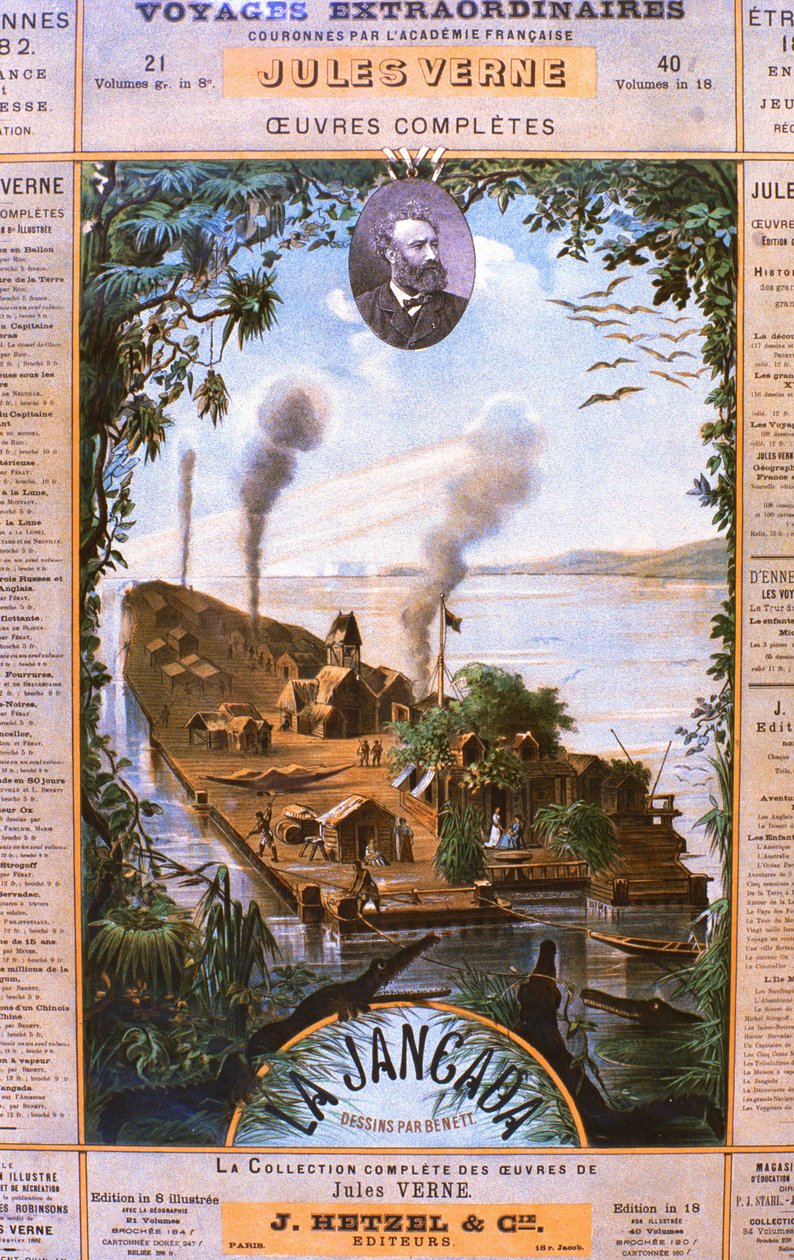 Loire Atlantique N* 191 - Nantes - Jules Verne-museet - Plakat av Unknown