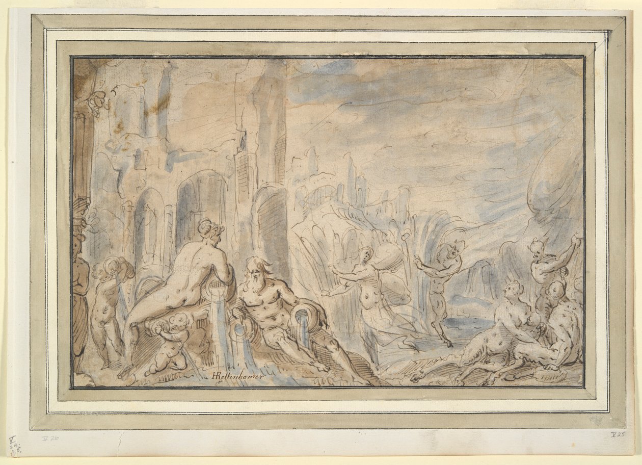 Pan og Syrinx av Unknown