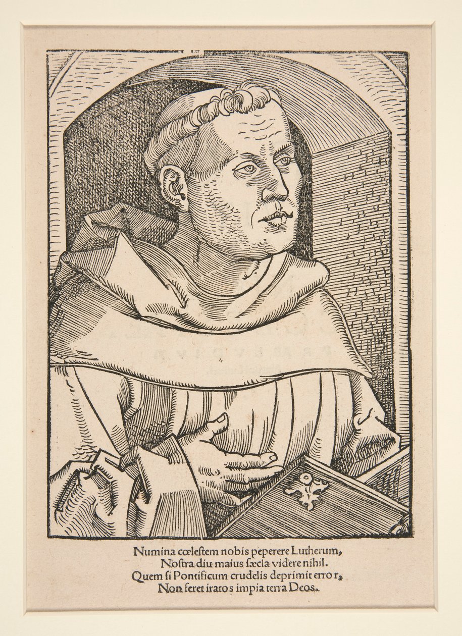Portrett av Martin Luther av Unknown