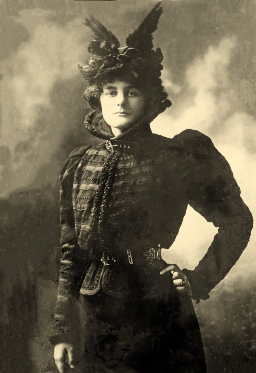 Portrett av Maude Gonne McBride (1866 - 1953) av Unknown