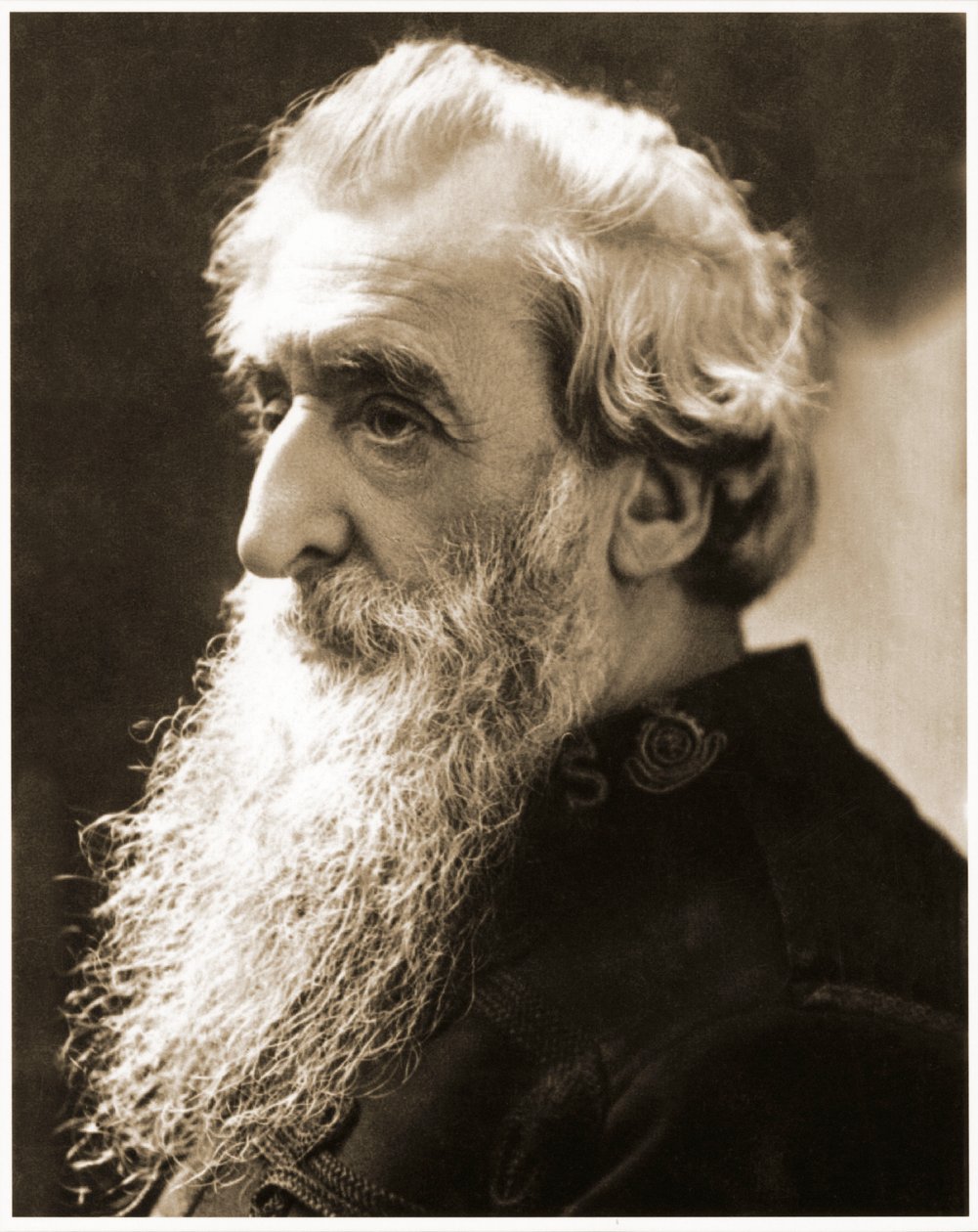 Portrett av William Booth, ca. 1908 av Unknown