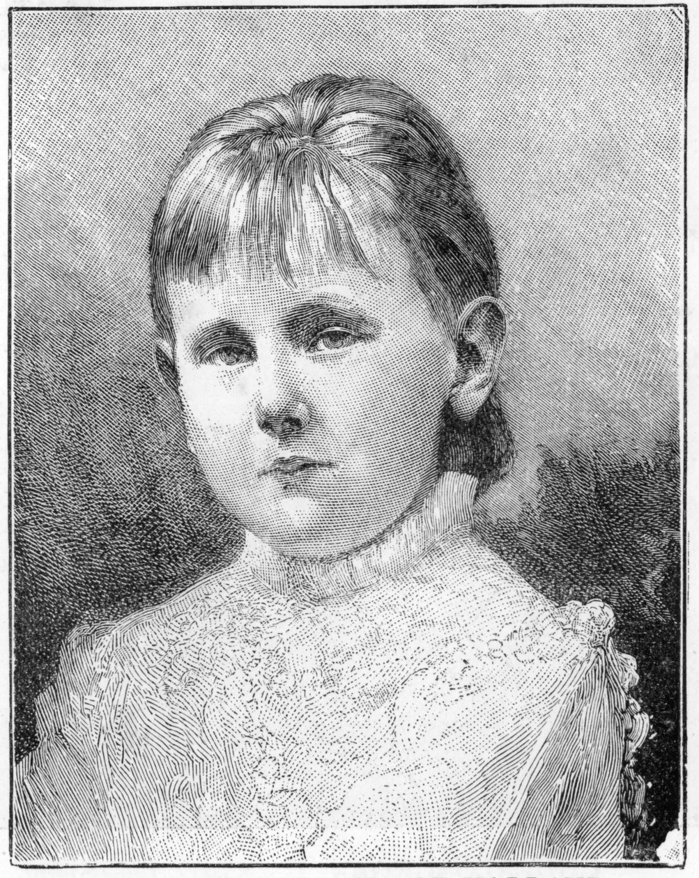 Dronning Wilhelmina av Holland, 1893 av Unknown