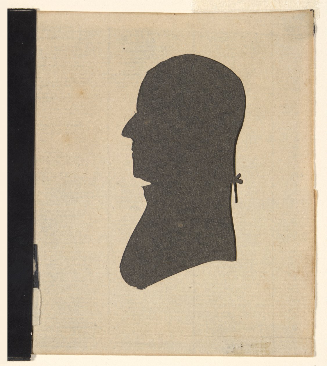 Silhouette - guvernør Trumbull (bror til oberst Trumbull) av Unknown