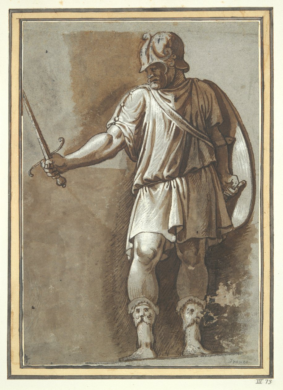 Stående kriger, fra Polidoro av Unknown