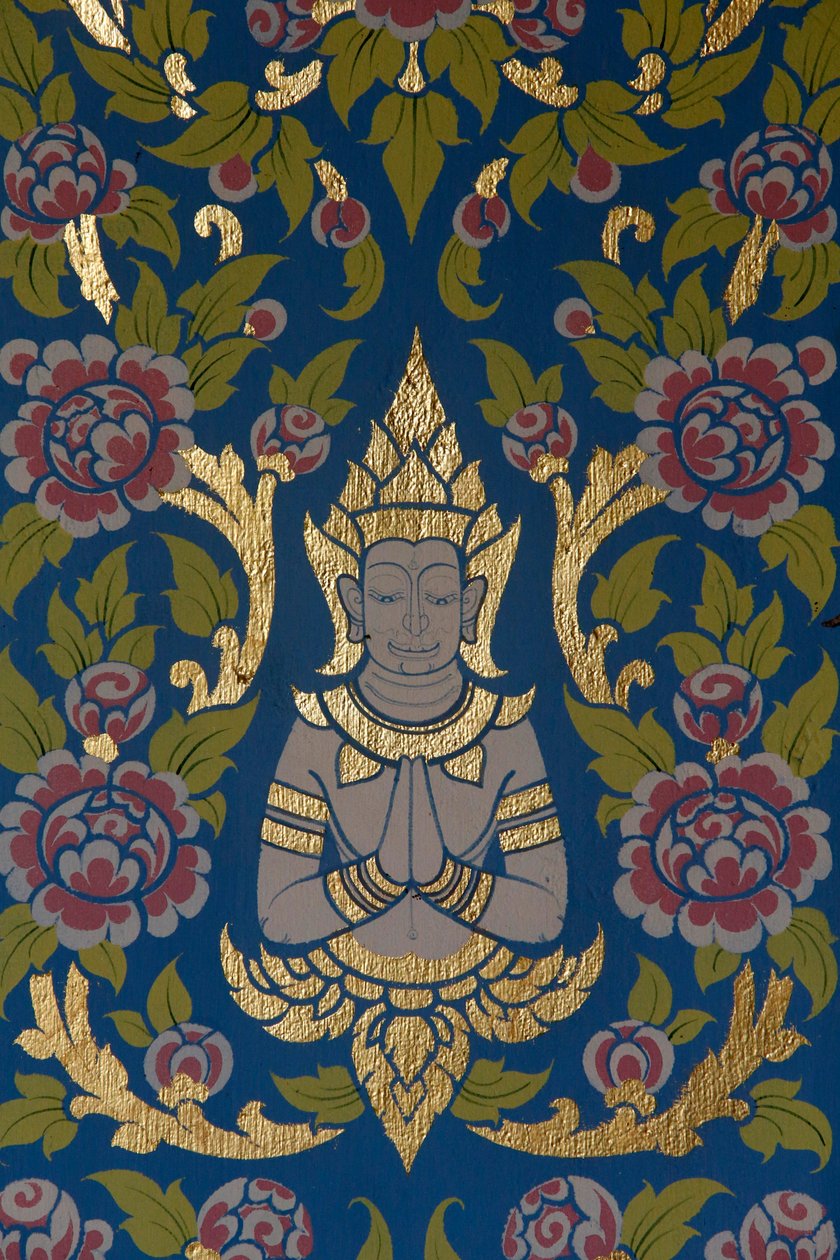 Wat Ampharam, Hua Hin. Temple dekorasjon. Thailand. av Unknown