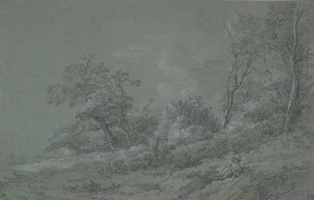Woodland Scene av Unknown