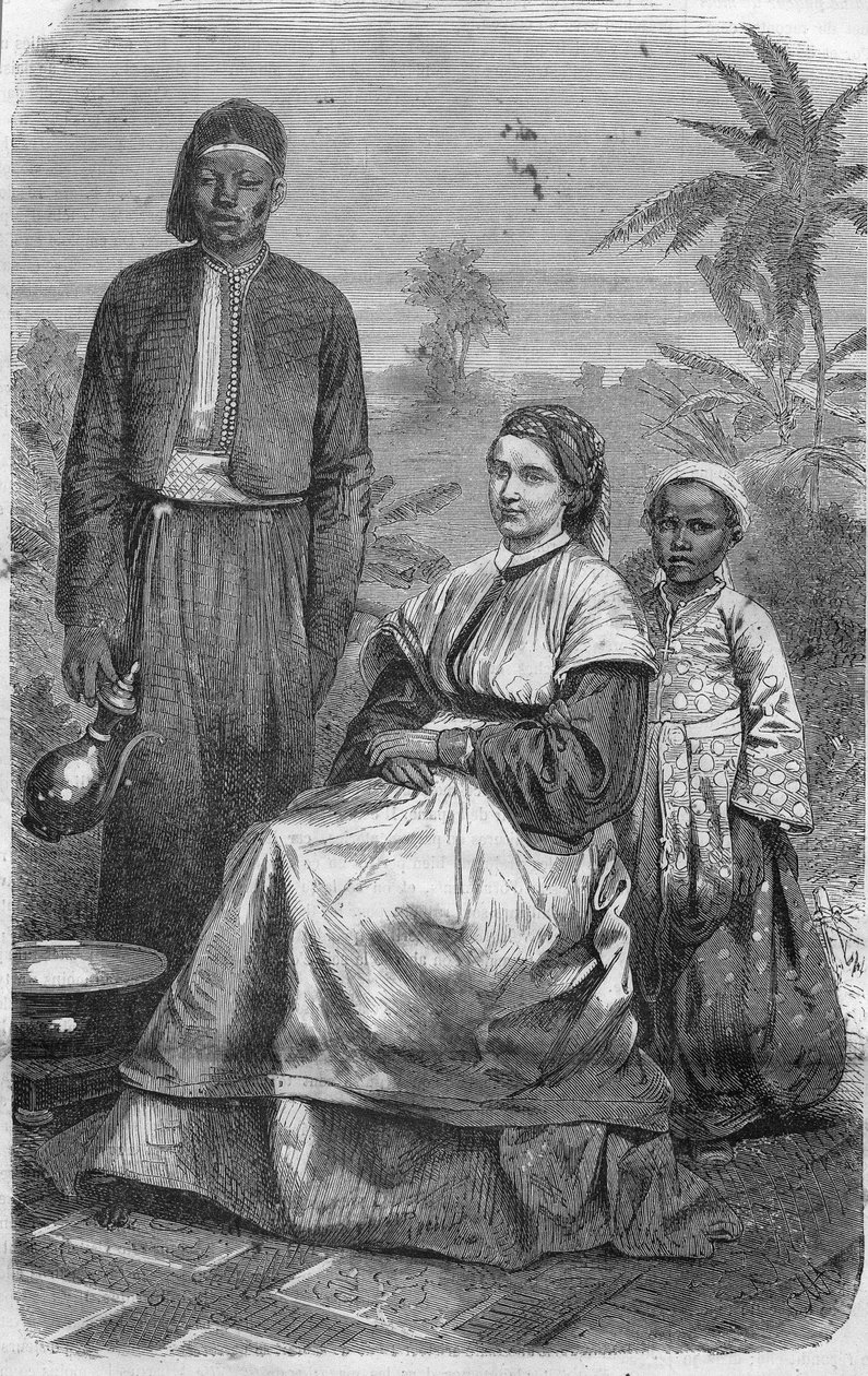 ALEXANDRINE PETRONELLA FRANCINA TINNE (1839 1869). Nederlandsk reisende, myrdet i Sentral-Afrika av tuaregene. av Unknown artist