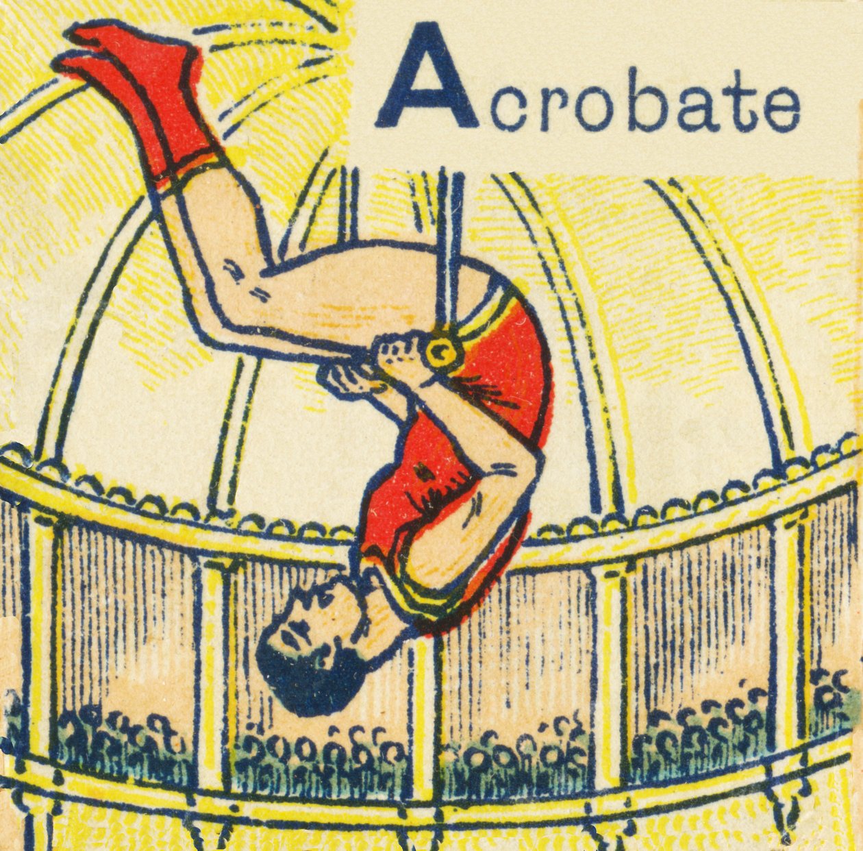 A som Acrobat av Unknown artist