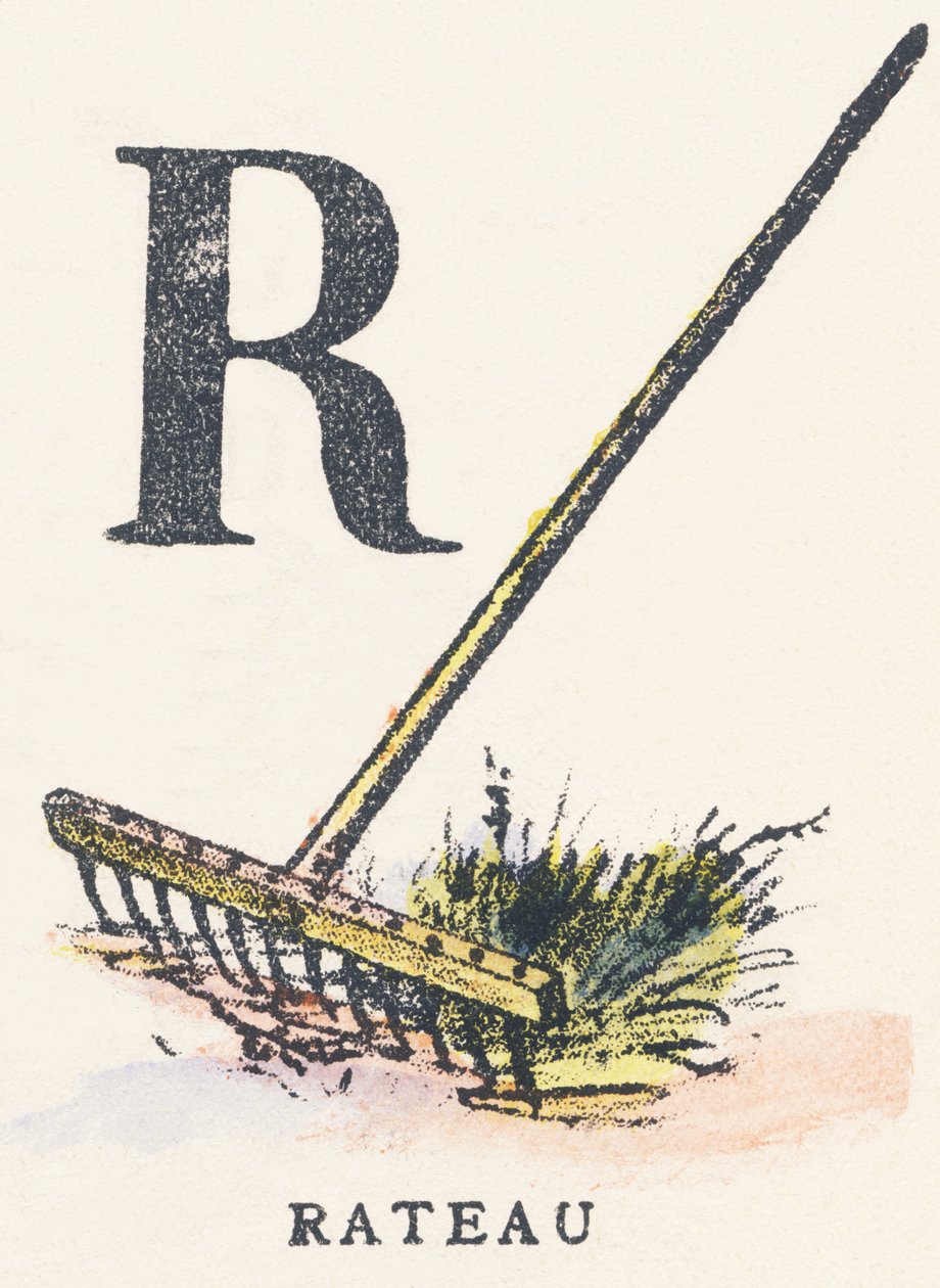 A: rake av Unknown artist