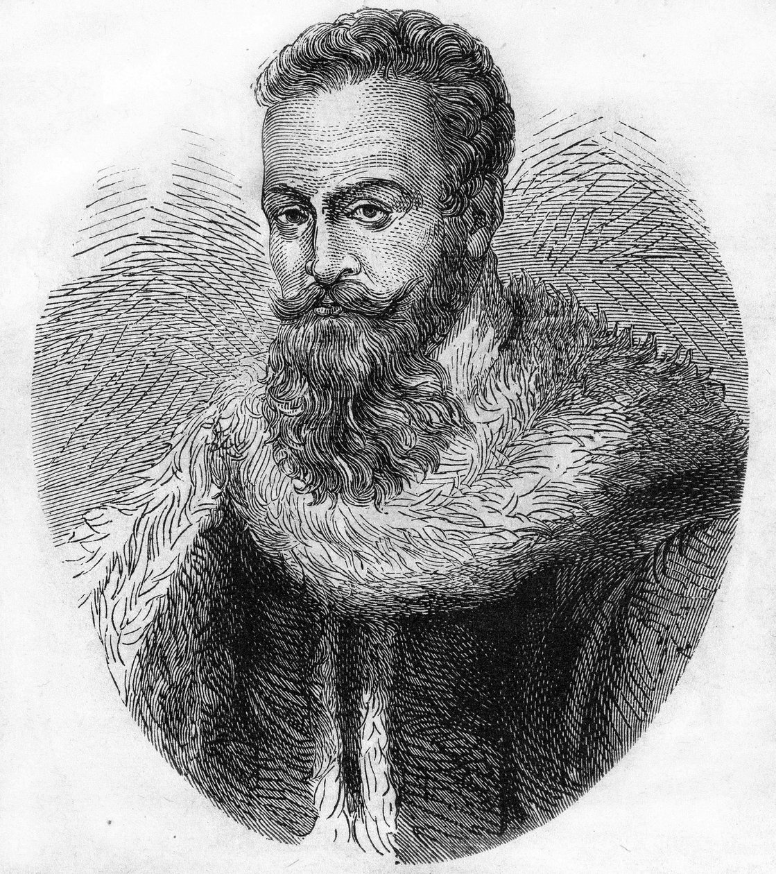 Achilles de Harlay (1536–1619), president for Paris-parlamentet. av Unknown artist