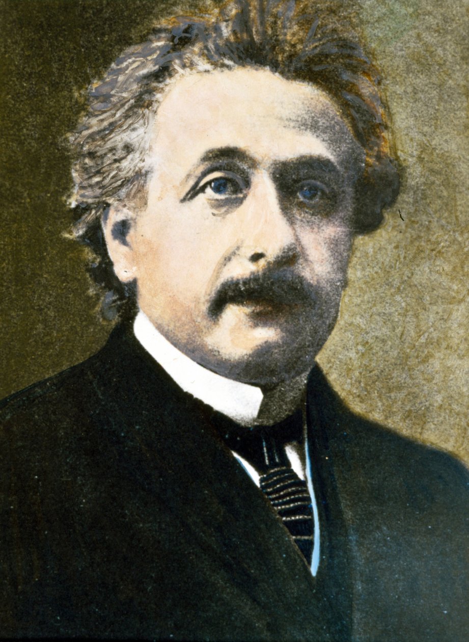 Albert Einstein (bilde) av Unknown Artist