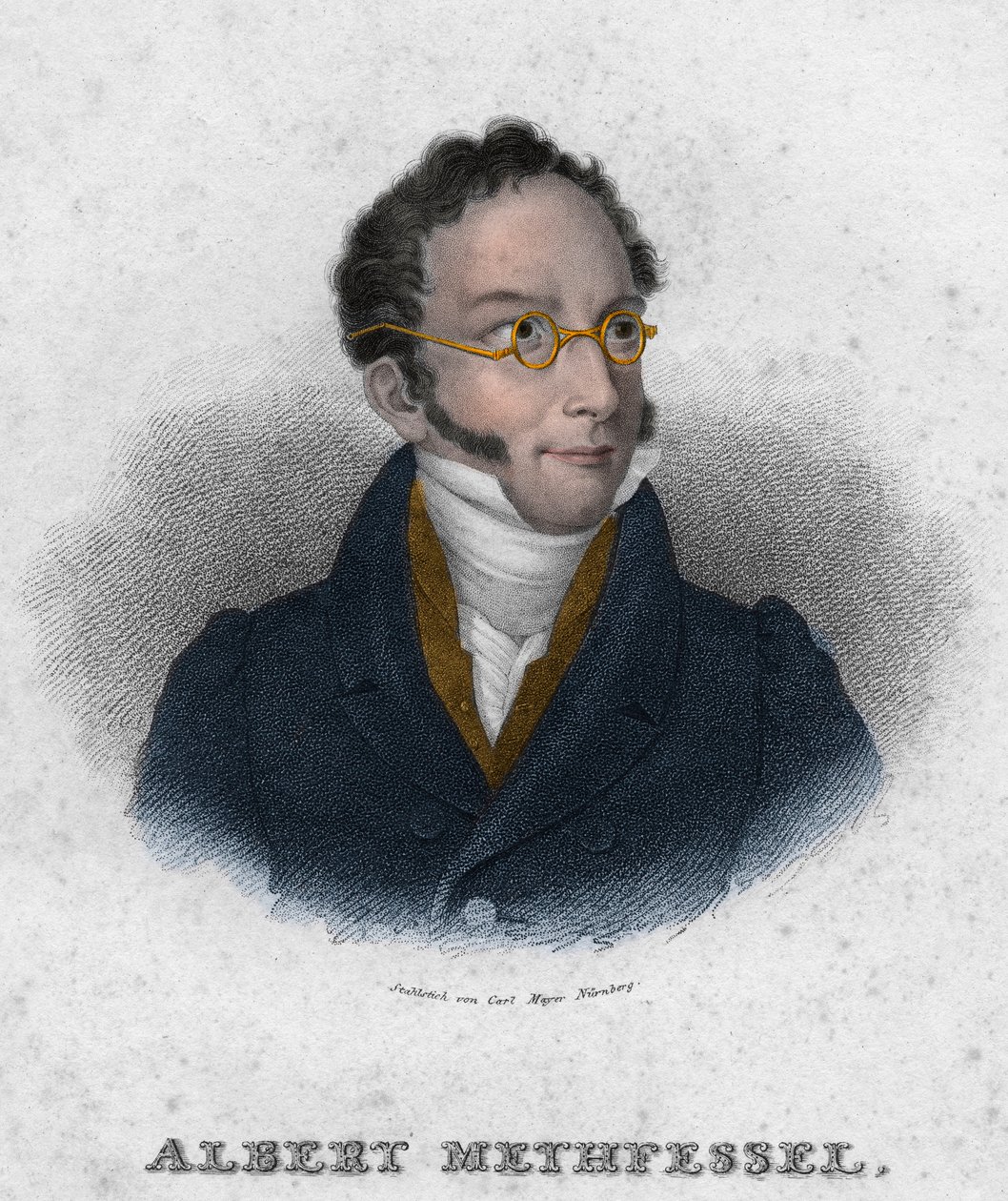 Albert Gottlieb Methfessel (1785-1869) - engelsk komponist og dirigent av Unknown artist