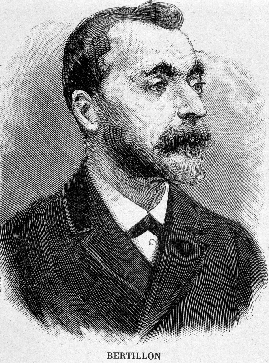 Alphonse Bertillon (1853-1914), fransk lærd, skaper av antropometri. av Unknown artist