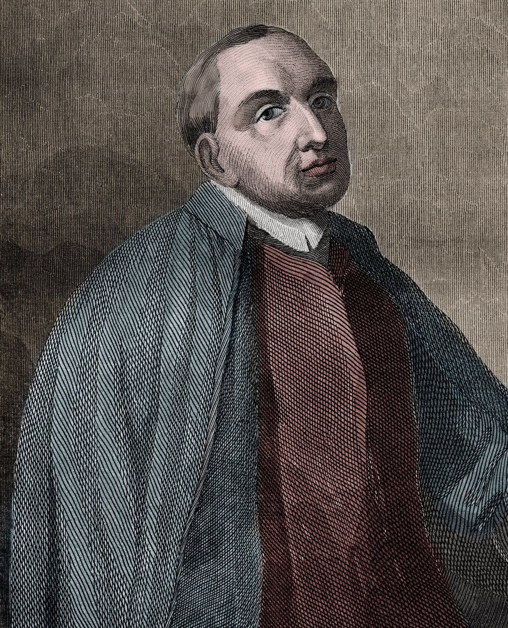 Ambrosio de Morales , spansk historiker og antikvar (1513-1591) av Unknown artist