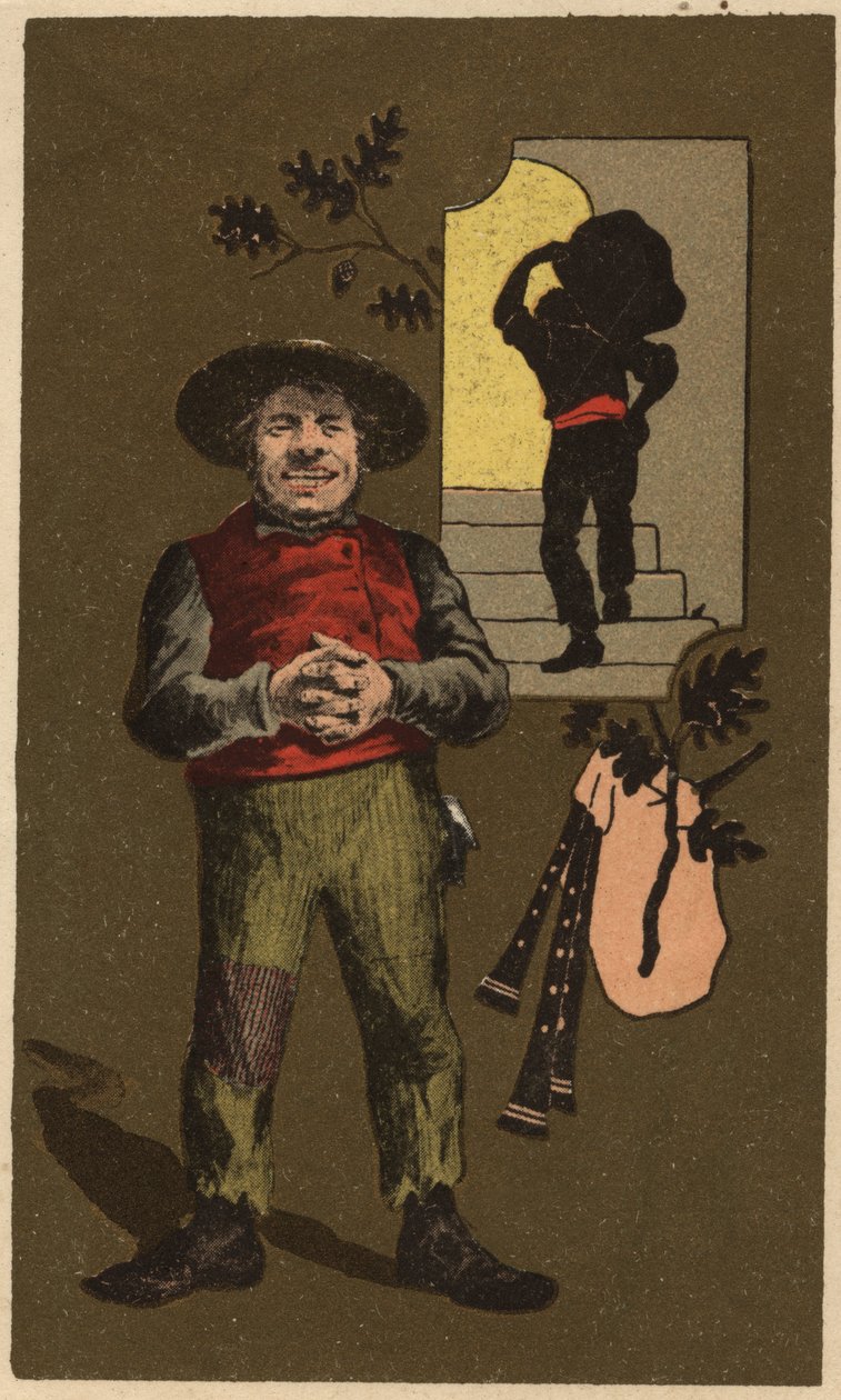 Anonym kromolitografi, slutten av 1800-tallet. av Unknown artist