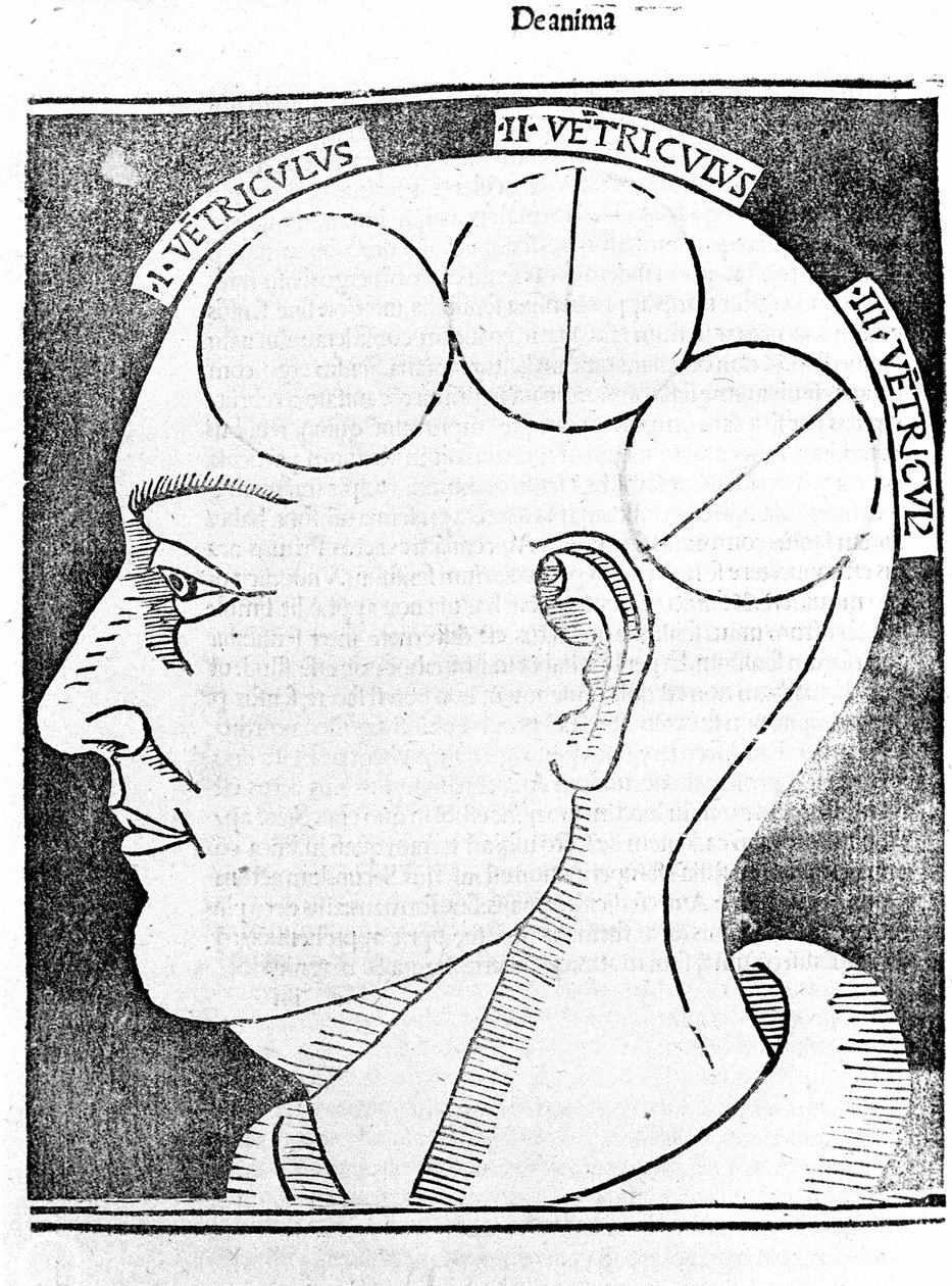 Aristoteles bok IV om himmelen og verden Dette er Aristoteles bok med kommentaren til St. Peters Thomas Aquinas med en tilleggsforklaring av Peter av Alvernia. Venezia, utgave av 1495 av Unknown artist