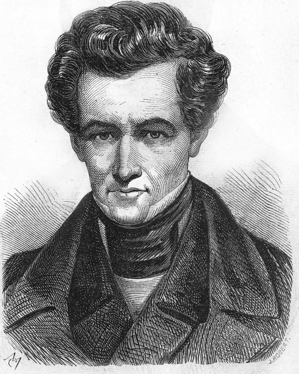 Armand Carrel (1800-1836), fransk journalist. av Unknown artist