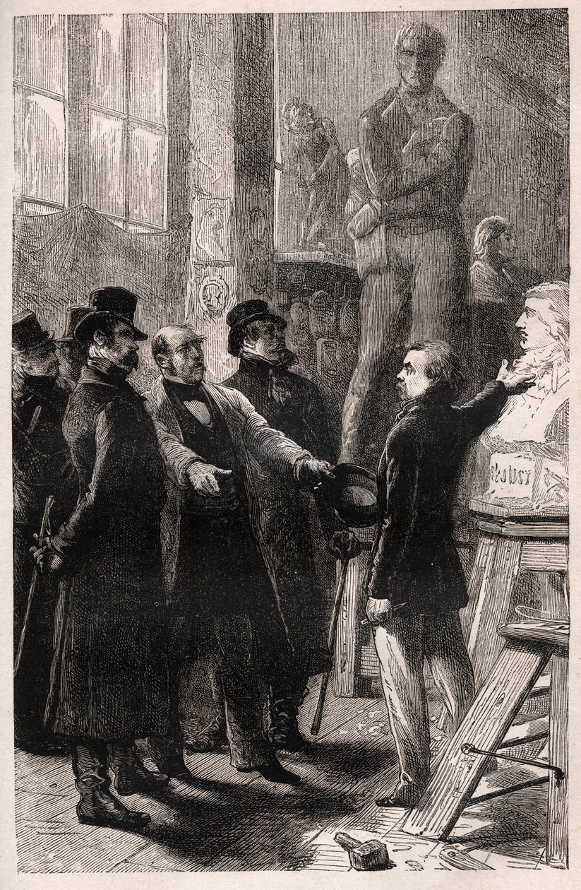 Arrestasjon av Pierre-Jean David dit Pierre Jean David d