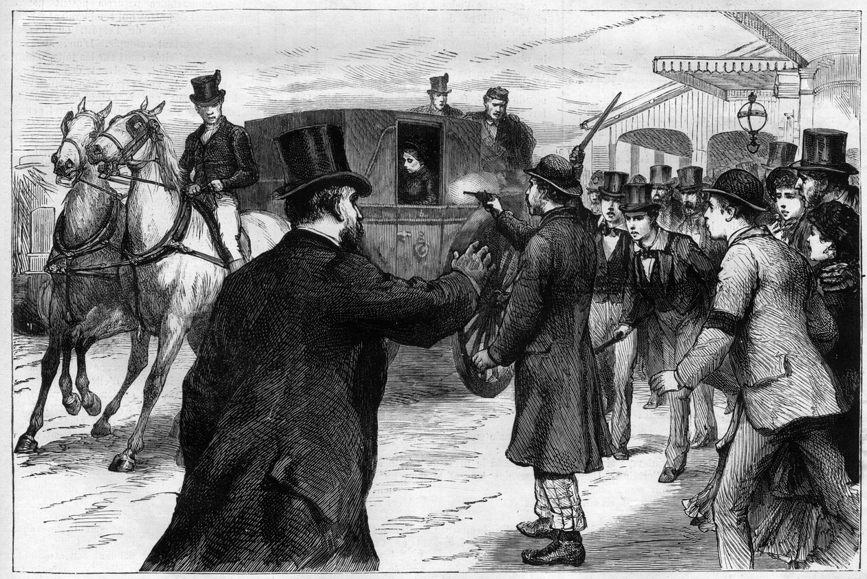 Angrep på dronning av England Victoria - 2. mars av Unknown artist