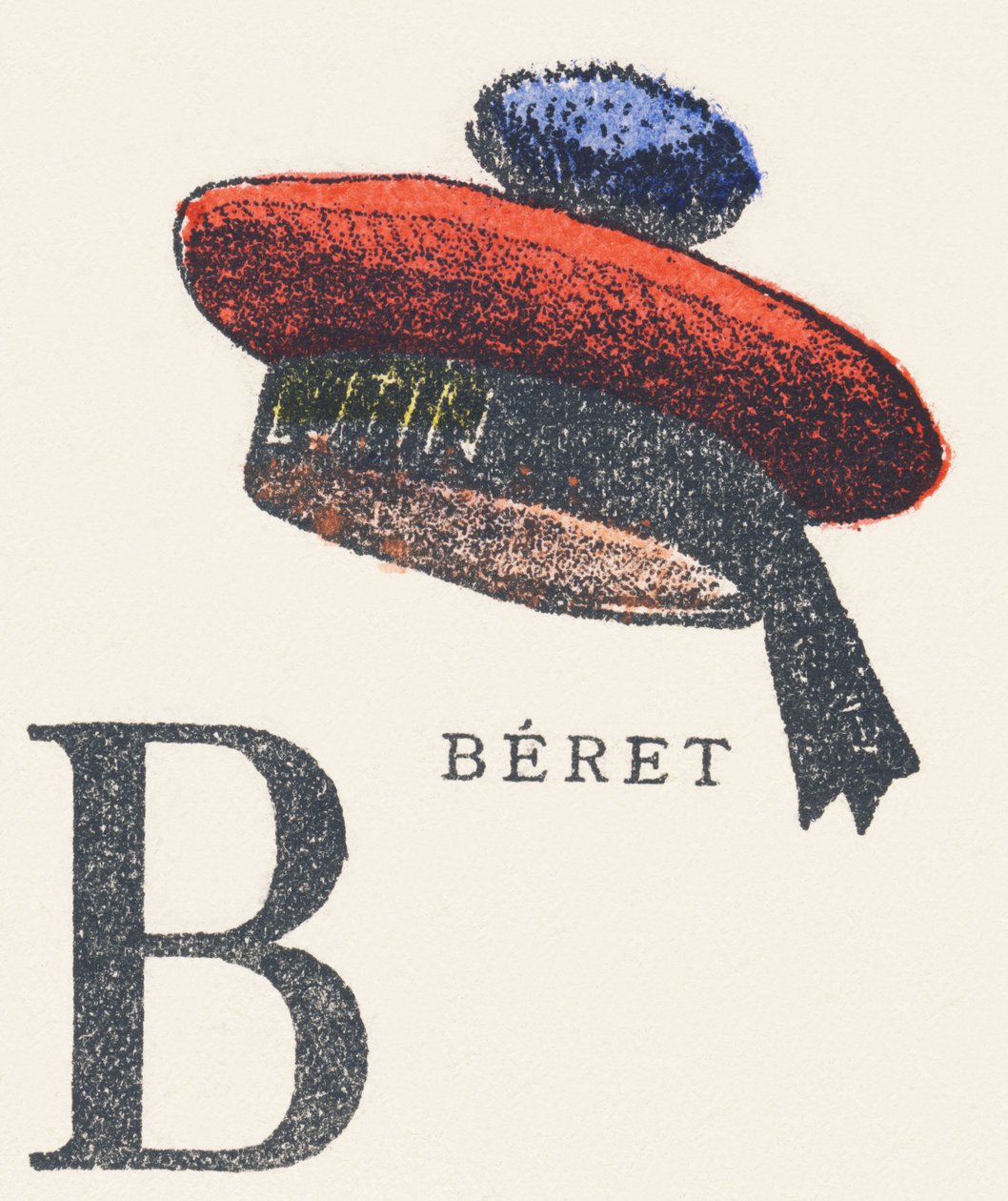B: beret av Unknown artist