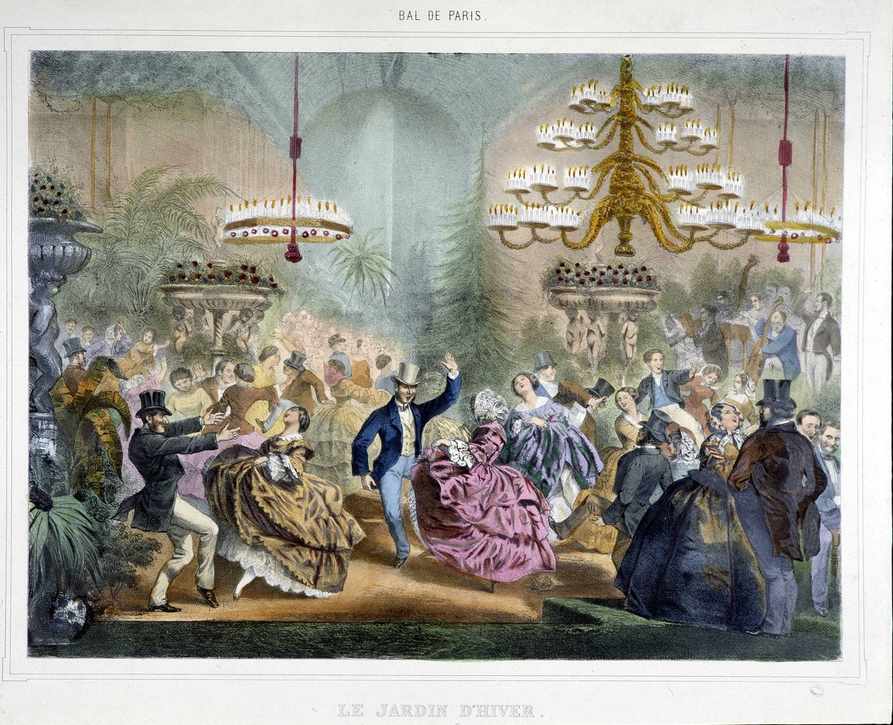 Ball i Vinterhagen av Unknown artist