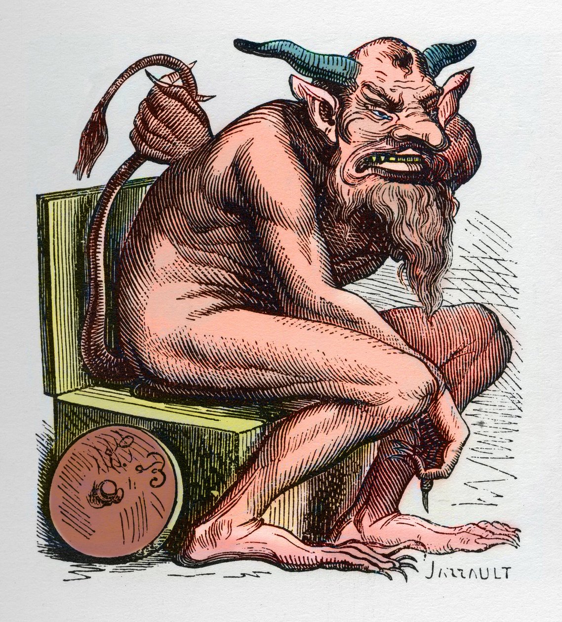 Belphegor, illustrasjon fra 