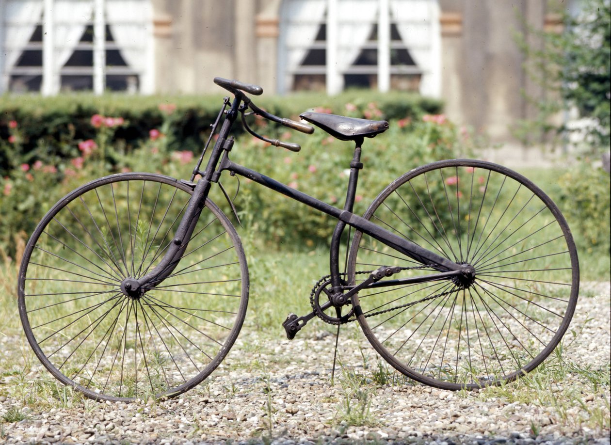 Bianchi sykkel. 1885 modell av Unknown artist