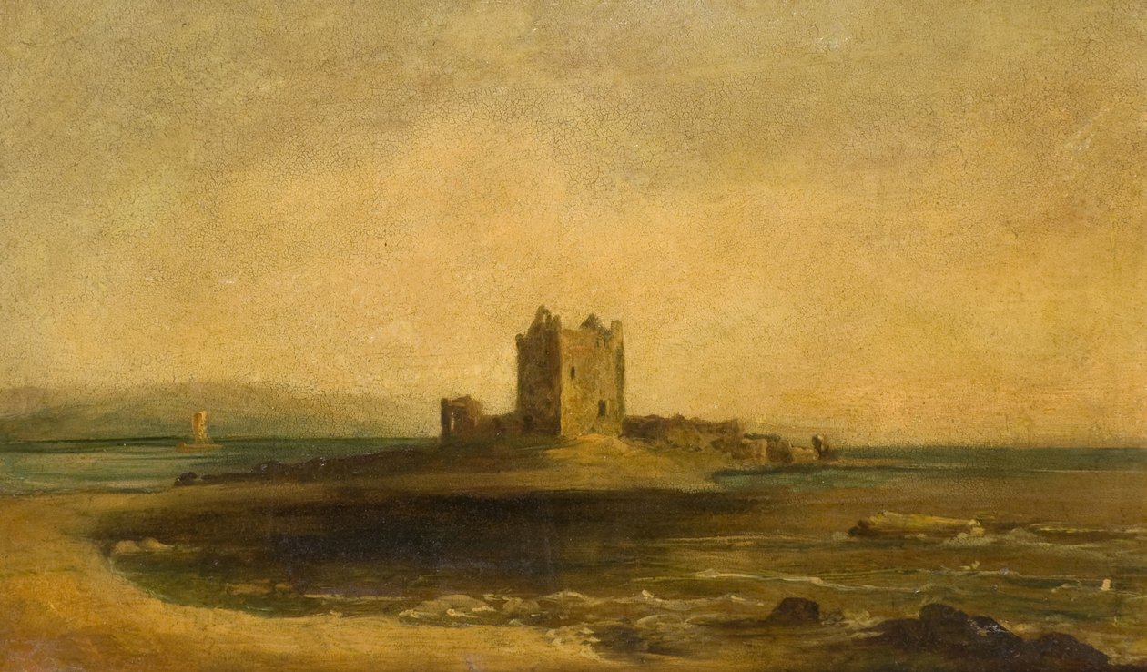 Broughty Castle av Unknown artist