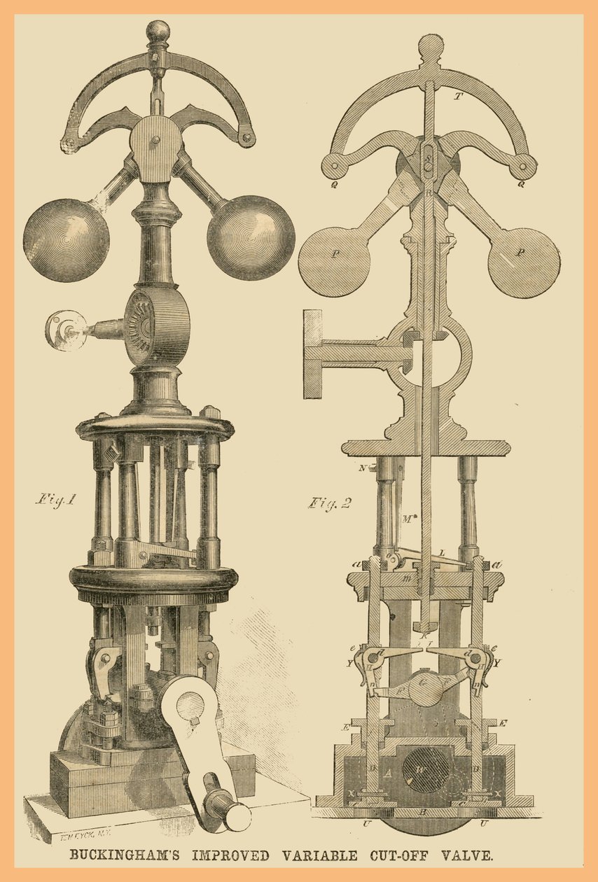 Buckinghams forbedrede variable avstengningsventil av Unknown Artist