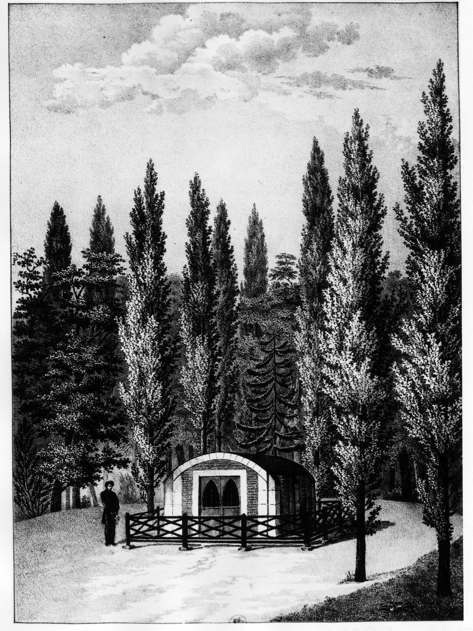 Begravelse av Mr. Le Duc de la Rochefoucauld, Liancourt av Unknown artist