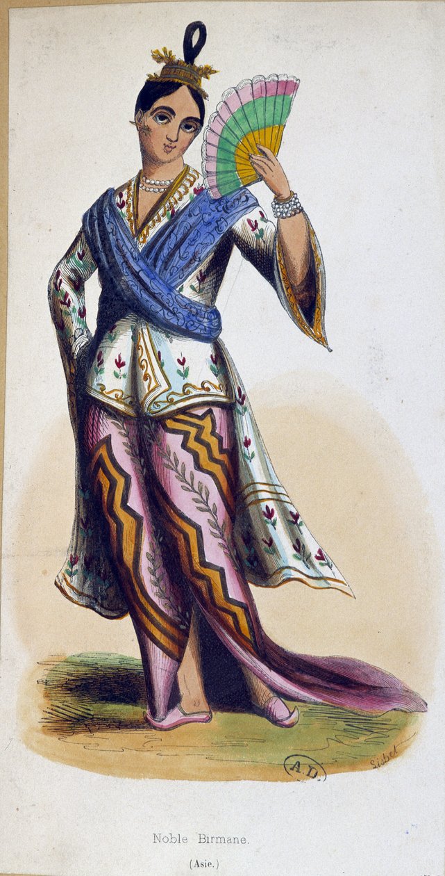 burmesisk adelsmann av Unknown artist