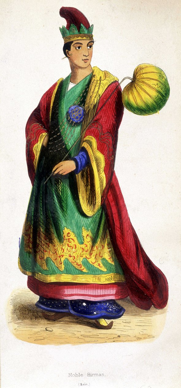 burmesisk adelsmann av Unknown artist
