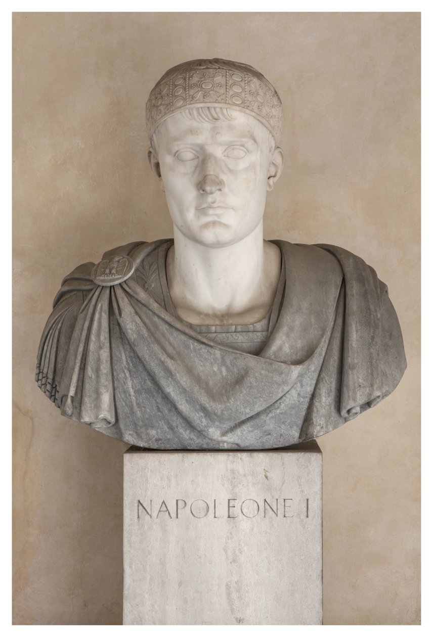 Byste av Napoleon I av Unknown artist