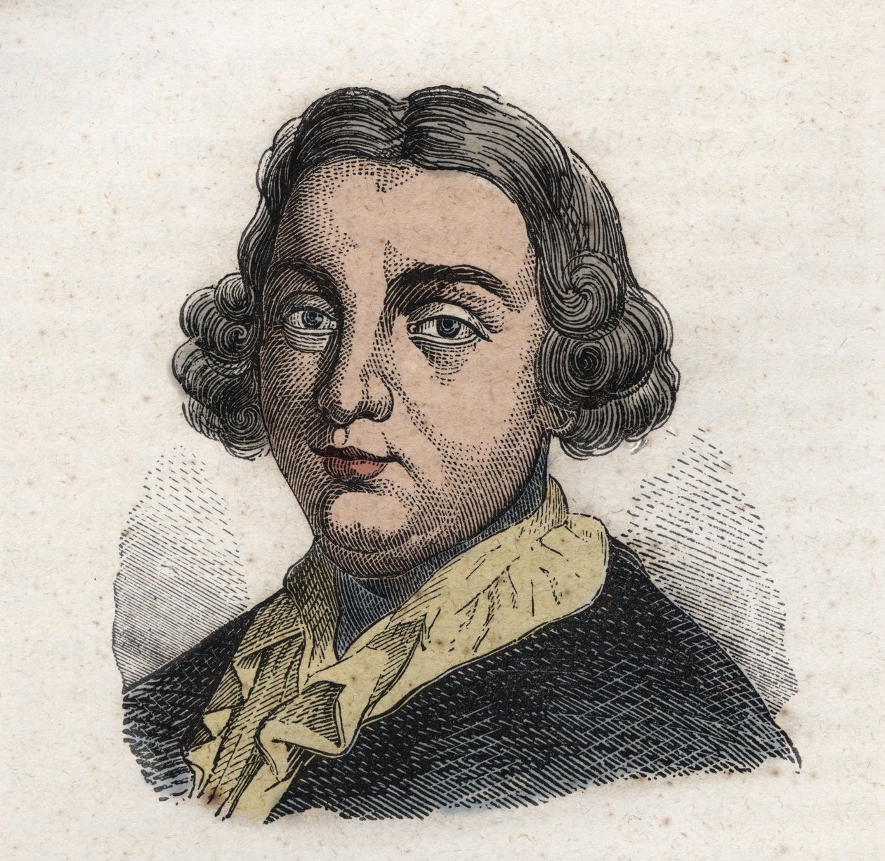 Carlo Goldoni (1707-1793), italiensk dramatiker av Unknown artist