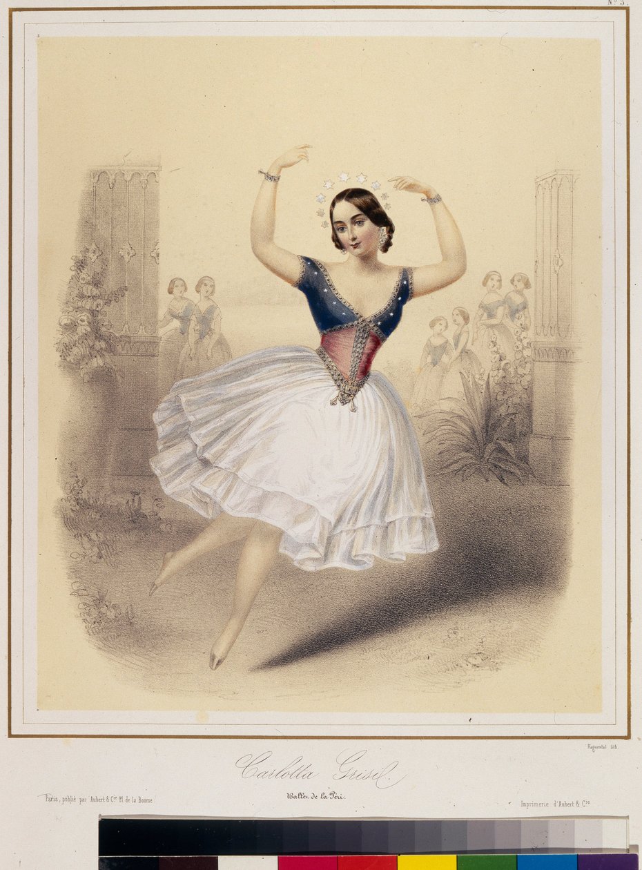 Carlotta Grisi (danser av Unknown artist